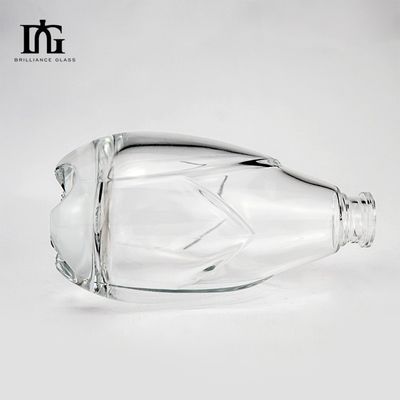 Vodaca vuota Tequila Rum Liquore Mini bottiglie di vino per liquori Materiale di base Vetro