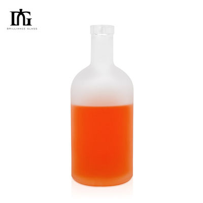 Collare di vetro Classic Liquore ghiacciato vuoto Vodka Bottiglia di whisky 500ml 700ml 1000ml