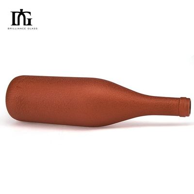 500 ml 700 ml 750 ml Bottiglia di vetro rotonda per vino liquoroso Whisky in materiale di pietra