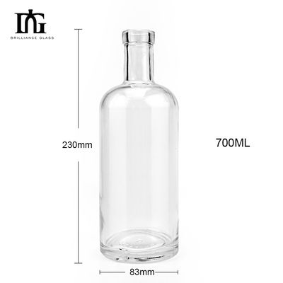 Tequila Design Unico 700ml 1000ml Bottiglie di Olio d'oliva nero opaco di vetro con tappo