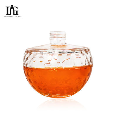 Set di decanter di whisky in vetro di 500 ml di capacità