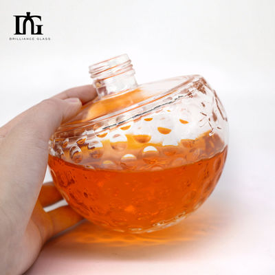 Set di decanter di whisky in vetro di 500 ml di capacità