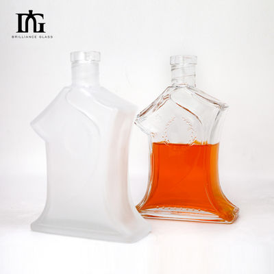 Alcolici e bevande stile europeo 700 ml 750 ml bottiglia di vetro per whisky rum gin