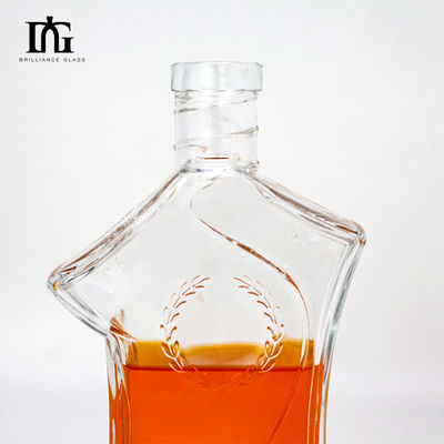 Alcolici e bevande stile europeo 700 ml 750 ml bottiglia di vetro per whisky rum gin