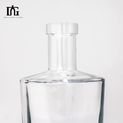 500ml 700ml 750ml 1000ml Nordic Gin Whiskey Vodka Bottiglia di vetro con montagna incisa