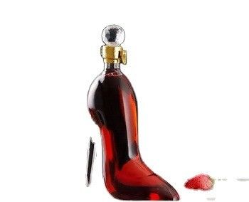 Forma unica 500 ml 750 ml Scarpe a tacco alto Alcol Whiskey Vino rosso Vodka Bottiglia di vetro
