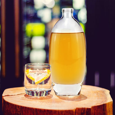 500 ml bottiglia di vino vodka liquore con incisione e timbro a caldo contenitore di vetro
