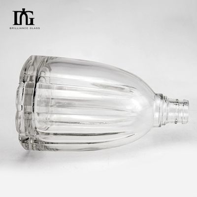 500 ml 700 ml 750 ml Bottiglia di liquore con coperchio Disegno personalizzato Fornito liberamente