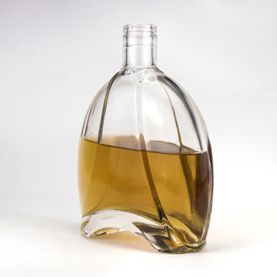 Bottiglia di vetro con coperchio di sughero sigillato per la vodka Tequila Gin per il caffè Materiale di base del vino