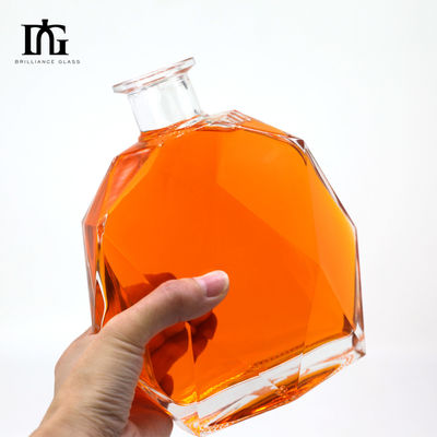 Materiale di vetro Forma speciale 500 ml Bottiglia Brilliance per Vodka Rum Gin Alcolici