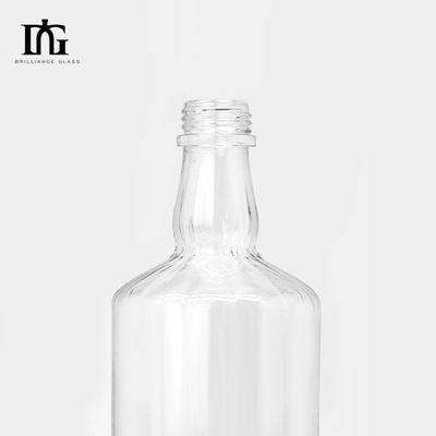 Materiale di base di vetro 750 ml Bottiglia di vino di whisky per alcool