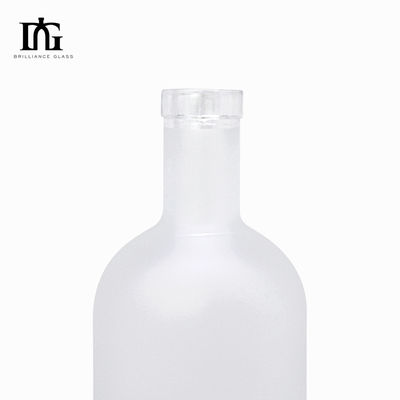 Bottiglia di vetro per brandy whisky gin vodka 700ml/70cl/750ml/75cl e sughero