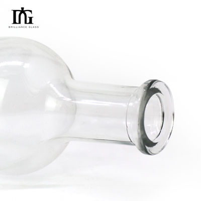 Brilliance offre 700ml 750ml di vino vuoto bottiglia di whisky in vetro con diverse capacità