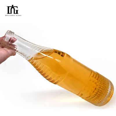 Fornito liberamente Bottiglia di vetro 700ml 500ml per vino Vodka Brandy Chiara Trasparente Vuoto