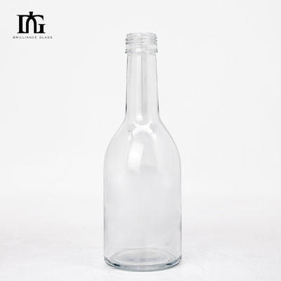 Fornito campione gratuito accettabile OEM/ODM Bottiglia di vino in vetro da 750 ml con disegno e tappo di sughero