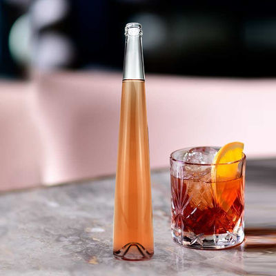 Bottiglie di vetro di design elegante per liquori 500ml/700ml/750ml Capacità