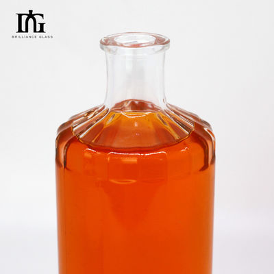 Tavolo di vino in vetro per bottiglie di whisky e bottiglie di vetro