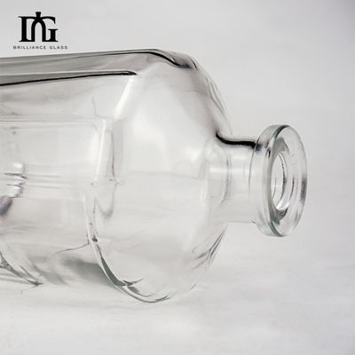 Bottiglia di vetro da 50 cl per vodka, gin e whisky OEM/ODM accettata