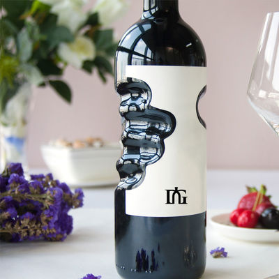 375 ml Flint Glass Liquor Wine Gin Whisky Vodka Tequila Bottiglia con tappo a chiusura