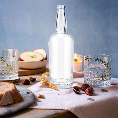 Bevande gassate 750 ml Bottiglia in vetro di whisky con sughero