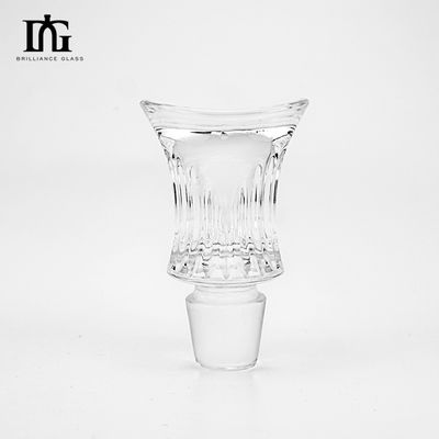 Logo personalizzato Bottiglia di whisky Bourbon Gin da 700 ml con design di bottiglia di vetro di vino di lusso