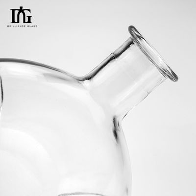 Alcolici e bevande 700 ml Creativa bottiglia di vetro di vino sigillata e trasparente con sughero