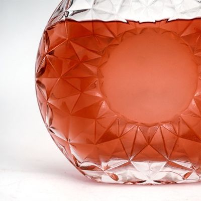 Materiale del corpo dell'acqua minerale Disegno personalizzato Flint Liquor Xo Whisky Brandy Bottiglia di vetro