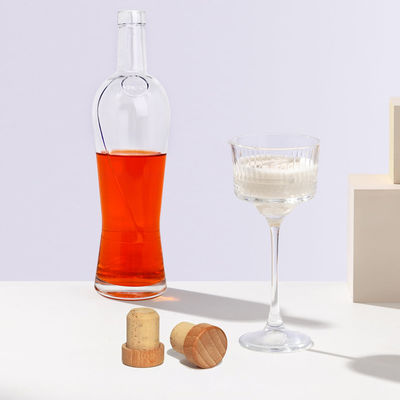 Bottiglie di vetro con fondo inciso di 700 ml per liquori personalizzate e fornite liberamente