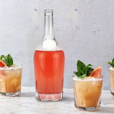 Bottiglia di vetro personalizzata per liquori e bevande 100mL 180mL 400mL 700mL