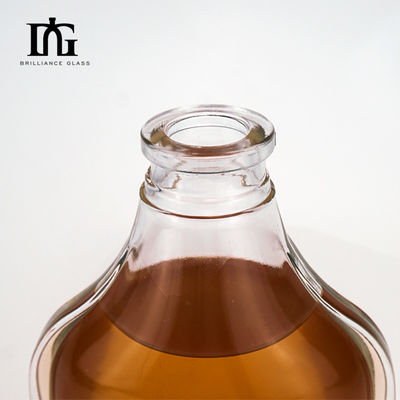 Bottiglie di vetro per liquori Vodka Rum Gin Brandy Whiskey Whisky Vino Tipo di tenuta di acqua