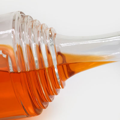 Bottiglia di liquore di 750 ml vuota in vetro con sigillo a sughero e logo del cliente accettabile
