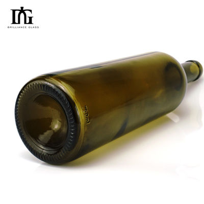 Stampa a schermo Stampa a caldo Verniciatura incisione elettroplatazione 750 ml Bottiglia di vino di vetro