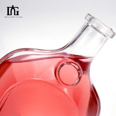 500 ml di vodka spirit gin rum bottiglia di vetro liquore con materiale a base di sughero logotype di vetro accettabile