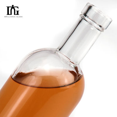 OEM/ODM Accettabile Bottiglie di vetro trasparente da 500 ml a 700 ml per liquori
