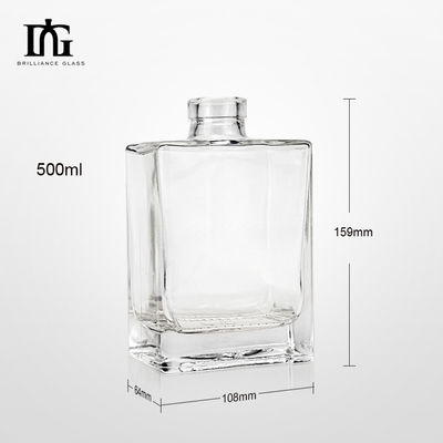 Logo inciso 50000ml Bottiglia di vetro per gin liquori whisky rum tequila vodka