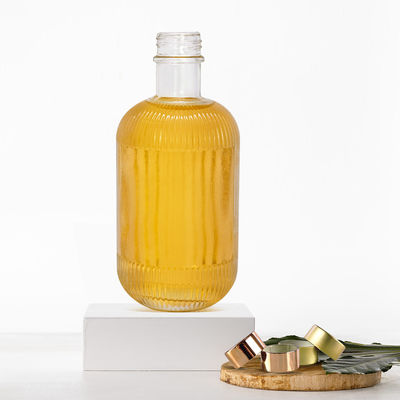 Capacità 250 ml/350 ml/500 ml/550 ml/650 ml/700 ml/750 ml Bottiglia di gin di vetro per bevande