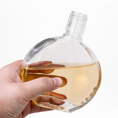 Bottiglia di vetro stampata su misura per Super Flint Gin Vodka Rum Whisky Brandy 750ml