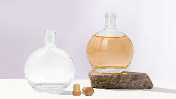 Bottiglia di vetro stampata su misura per Super Flint Gin Vodka Rum Whisky Brandy 750ml