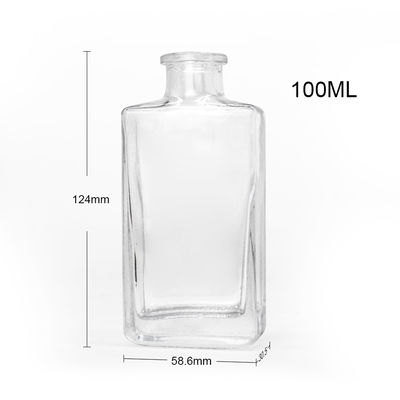 Bottiglia di vetro a tappo a vite da 700 ml per liquori e bevande