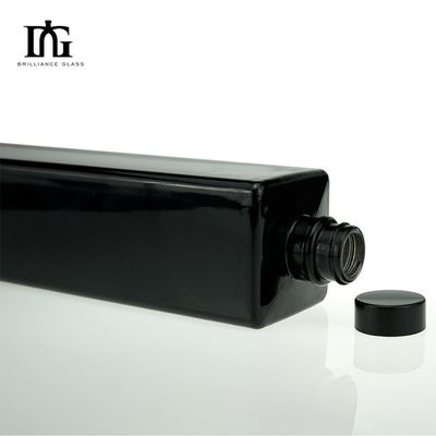 375 ml Materiale del corpo Vetro vuoto Alcol Vino Gin Whisky Vodka Alcol Tequila Bottiglia di vetro con tappo di sughero