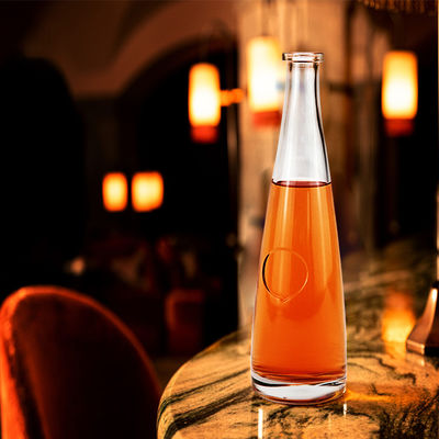 Bottiglia di vetro vuota per alcolici Vodka Whisky Rum Gin Tequila Liquore Vino Alcol Pittura