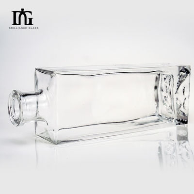 300 ml bottiglia di whisky in vetro con coperchio di sughero 500 ml di vodka di lusso Alcolici e liquori