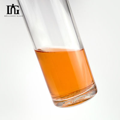 OEM/ODM Accettabile 700ml Bicchieri di vetro Bottiglie di liquori Chiare 500ml Bottiglia di whisky 750ml