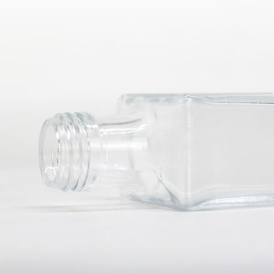 Vattone di sughero con entrambi i tappi Bottiglia di vetro da 750 ml per Flint Gin Vodka Rum Whisky e Brandy