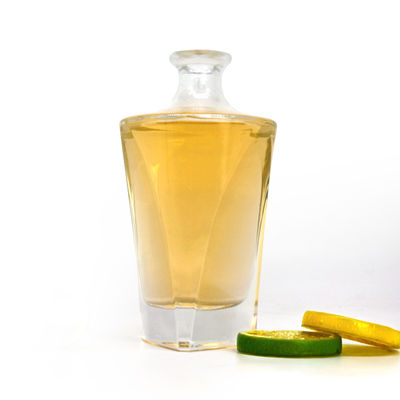 Bottiglie di liquore di vetro per vodka whisky rum gin brandy MOQ basso 375ml 500ml 700ml 750ml