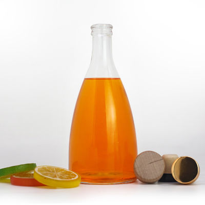 Bottiglie di liquore di vetro per vodka whisky rum gin brandy MOQ basso 375ml 500ml 700ml 750ml