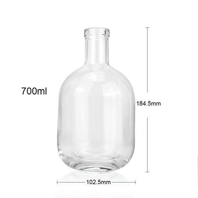 330ml/500ml/700ml Bottiglia di vino per liquori Bottiglia di vetro Pittura incisione Stampatura a caldo