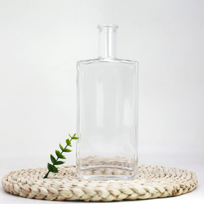 Bevande gassate Bottiglia di vetro con tappo di sughero 750 ml 500 ml Whisky Rum Gin Tequila Brandy Spirits