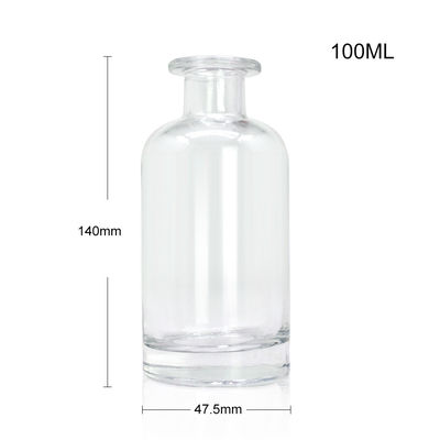 Forma classica Flint Brandy Spirits Vuoto Bianco Liquore Bottiglia di vetro 500ml 700ml Super