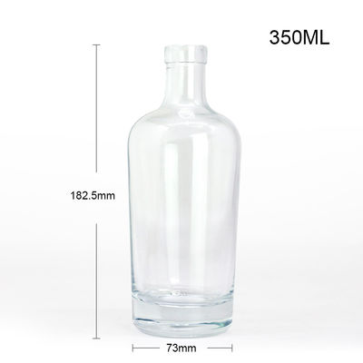 250ml/350ml/500ml/550ml/650ml/700ml/750ml Forma quadrata Decal Artigianato Bottiglia di gin Vetro